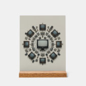 Tech Mandala: A Fusion of Eras アクリルサイン (正面)