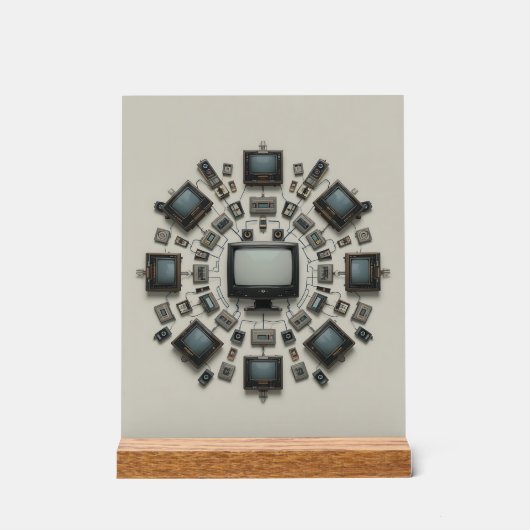 Tech Mandala: A Fusion of Eras アクリルサイン (正面)