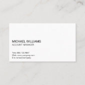 Tech Modern Finance Logo  名刺 (裏面)