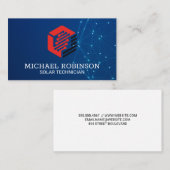 Tech Nodes Logo | Networking Background 名刺 (正面/裏面)