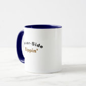 Tech‑Pun Design Mug — “サーバーサイド”ジョーク ギフト マグカップ (正面左)