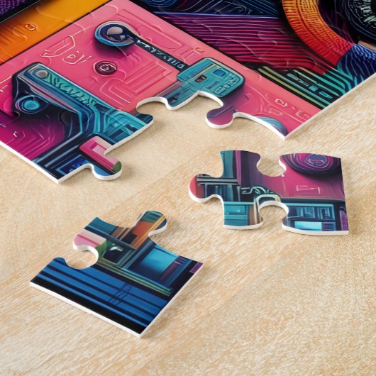 Tech Puzzles ジグソーパズル (側面)