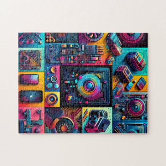 Tech Puzzles ジグソーパズル (横)