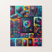 Tech Puzzles ジグソーパズル (縦)