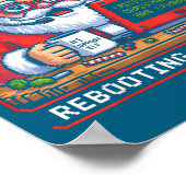 Tech Santa s Rebooting Support Life ポスター (角)