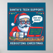Tech Santa s Rebooting Support Life ポスター (正面)