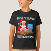 Tech Santa's Support Rebooting Magic Tシャツ (正面)