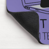 Tech Support CatのDon't Worry おもしろい Me マウスパッド (コーナー)