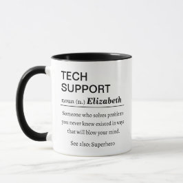 Tech Support Definition マグカップ