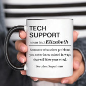 Tech Support Definition マグカップ