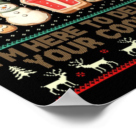 Tech Support I’m Here To Delete Your Cookies Chris ポスター (角)