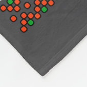 Tech Suprt Delete Cookies Funny Design Christmas P フリースブランケット (角)