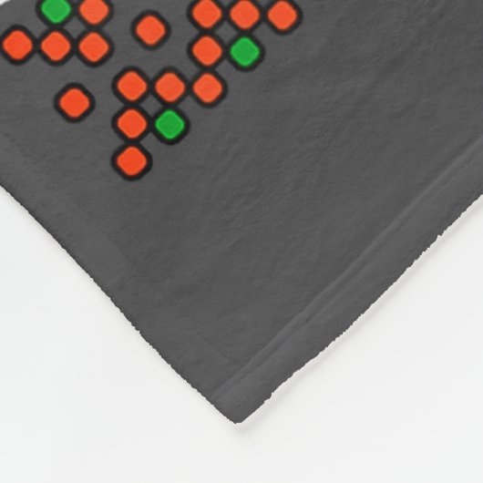 Tech Suprt Delete Cookies Funny Design Christmas P フリースブランケット (角)