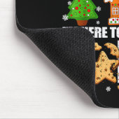 Tech Suprt Delete Your Cookies Men Ugly Christmas  マウスパッド (コーナー)