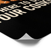 Tech Suprt I'm Here To Delete Your Cookies Men Fun ポスター (角)