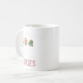 Tech Suprt I'm Here To Delete Your Cookies Xmas Ch コーヒーマグカップ (正面左)