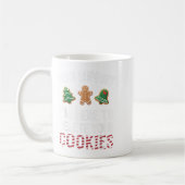 Tech Suprt I'm Here To Delete Your Cookies Xmas Ch コーヒーマグカップ (左)