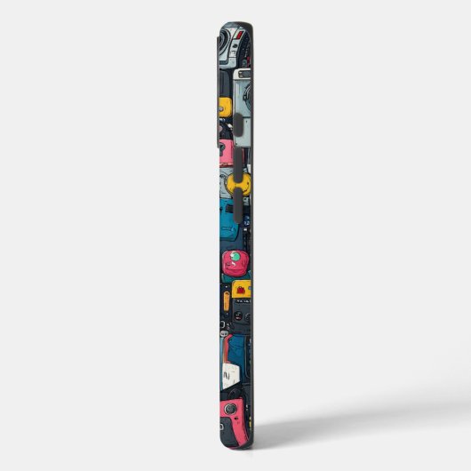 Tech Tech Tangle電話ケース Case-Mate iPhoneケース (裏面 / 左)