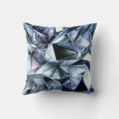 Tech Triangle Crystal: 3D背景 クッション (裏面)