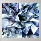 Tech Triangle Crystal: 3D背景 ポスター (正面)