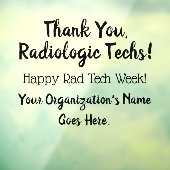 Tech Week素晴らしいに感謝 ウィンドウサイン (シート3)