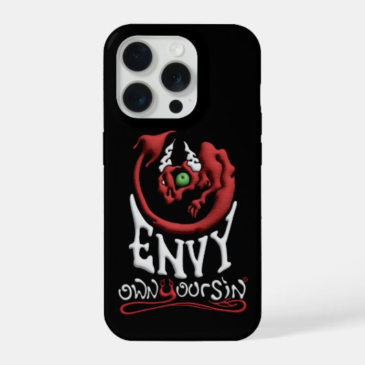 Tech Your Sin Envy iPhoneケース (裏面)