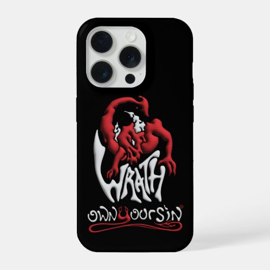 Tech Your Sin Wrath iPhoneケース (裏面)