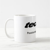 techAUのコーヒー・マグ コーヒーマグカップ (左)