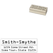 TechieとComputingをテーマにした名前とアドレス ラバースタンプ (押印)