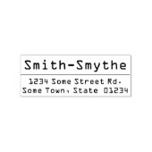 TechieとComputingをテーマにした名前とアドレス ラバースタンプ (インプリント)