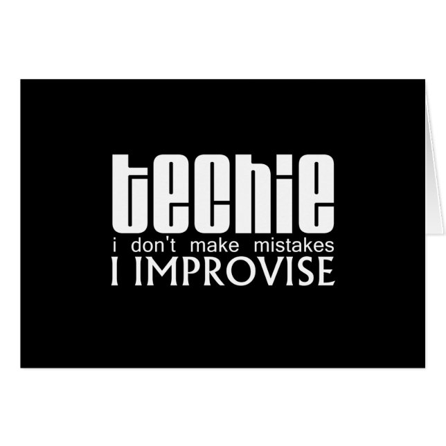 Techieは即席に作ります (正面横)