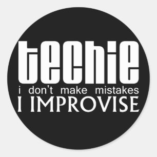 Techieは即席に作ります ラウンドシール