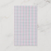 TechieジャワCSSコンピュータくもの巣プログラマー 名刺 (裏面)