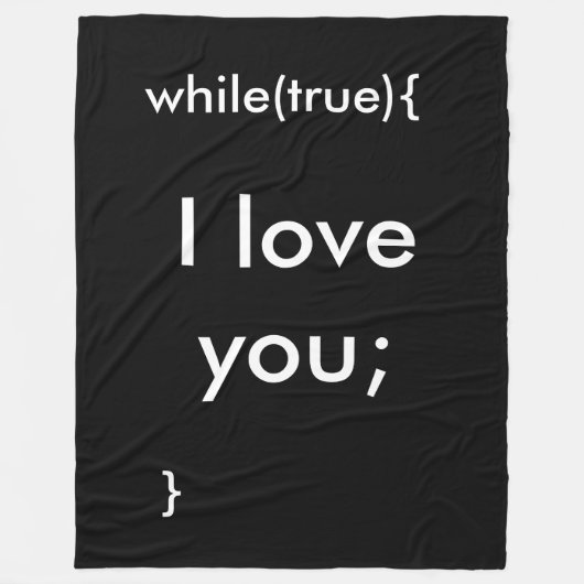 Techie毛布 フリースブランケット (正面)