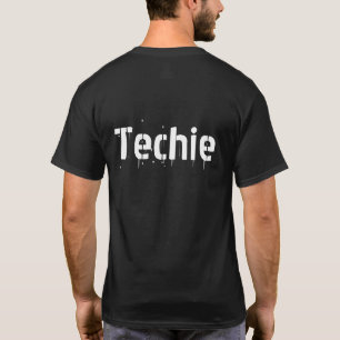 Techie (背部) tシャツ