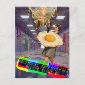 Techincal Difficulties Please Stand By Collage ポストカード (正面)