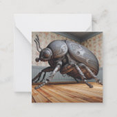 Techline Beetle Greeting Card ノートカード (正面)