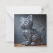 Techline Kitten Greeting Card ノートカード (正面)