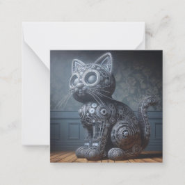 Techline Kitten Greeting Card ノートカード