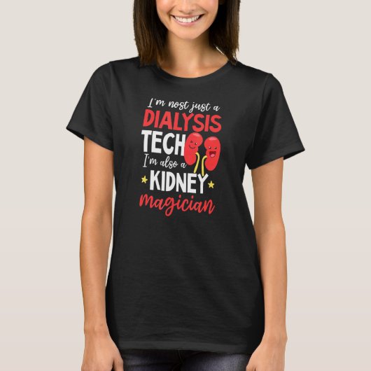 Technavioだけでなく、マジシャン透析技術 Tシャツ (正面)