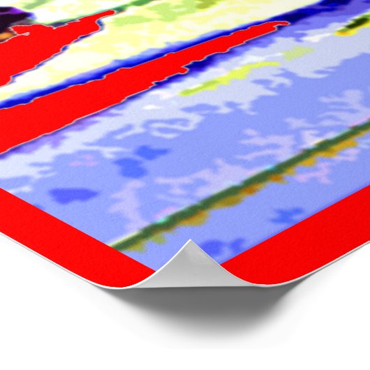 Techni-color – ポスター (角)