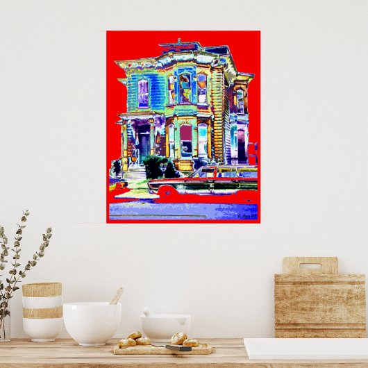 Techni-color – ポスター (キッチン)