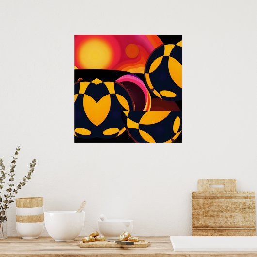 Technical Abstraction ポスター (キッチン)