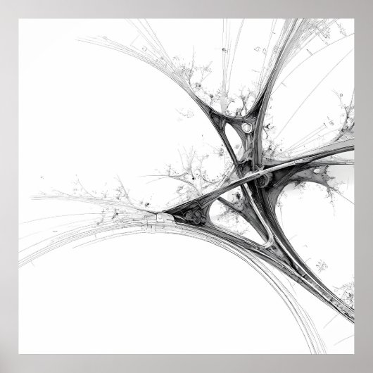 Technical Design: Architectonic Fractal Vine  ポスター (正面)