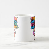 Technical Difficulties Funny Mug —Glitch Humor Cup コーヒーマグカップ (中央)