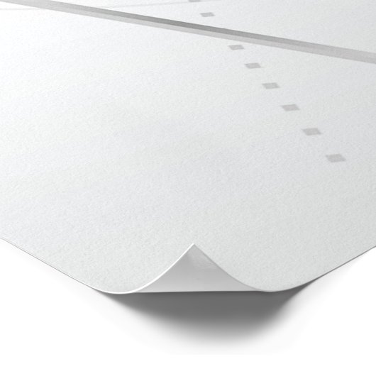 Technical Drawing Office Supplies ポスター (角)