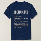 Technician  tシャツ (デザイン正面)