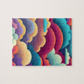 Technicolor Overcast - Puzzle ジグソーパズル (横)