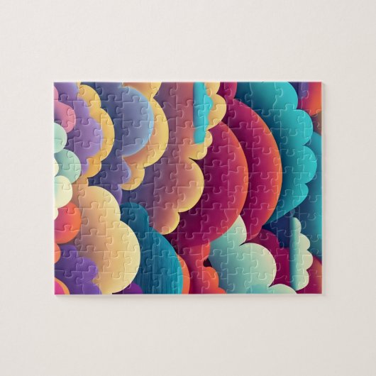 Technicolor Overcast  - Puzzle ジグソーパズル (横)