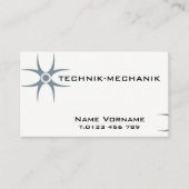 technik mechanik 名刺 (正面)